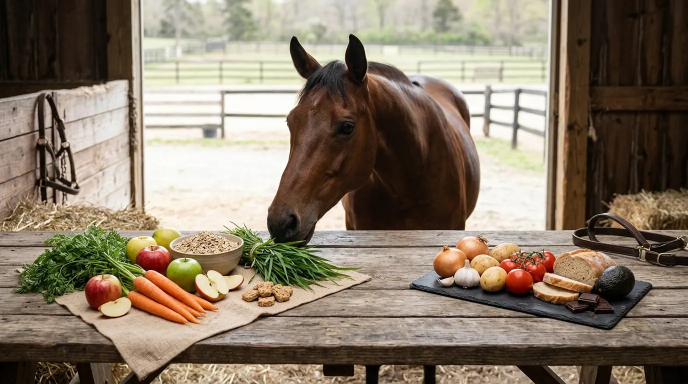 What Can Horses Eat and Not Eat?
