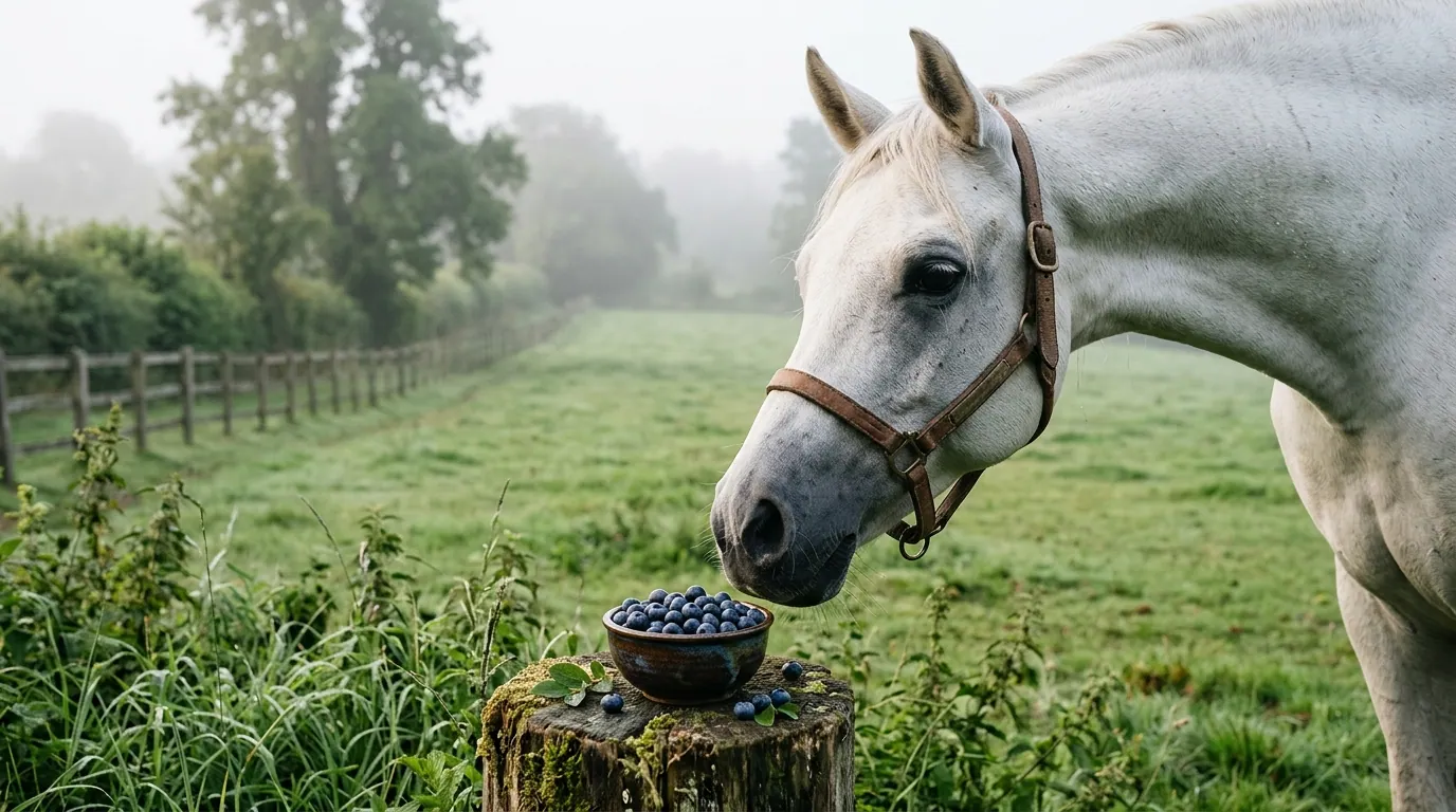 Can Horses Eat Blueberries?