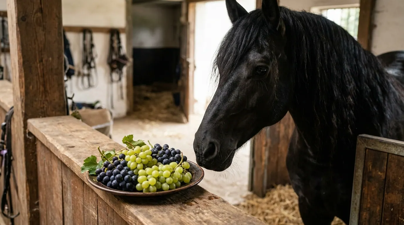 Can Horses Eat Grapes?