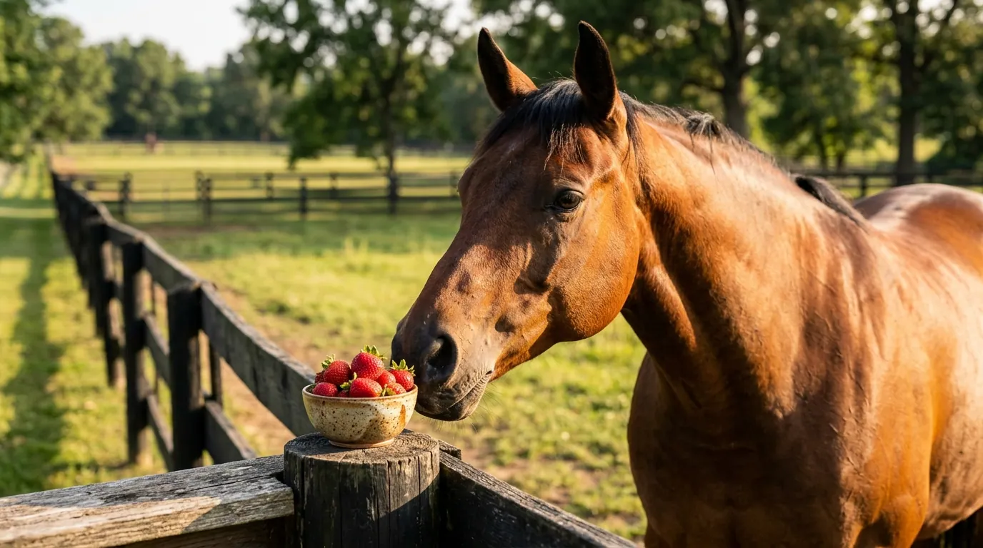 Can Horses Eat Strawberries?