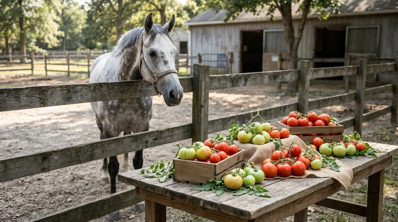 Can Horses Eat Tomatoes?