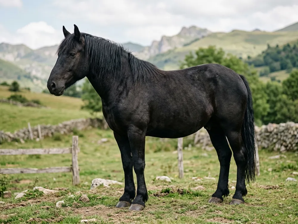 Mérens Horse