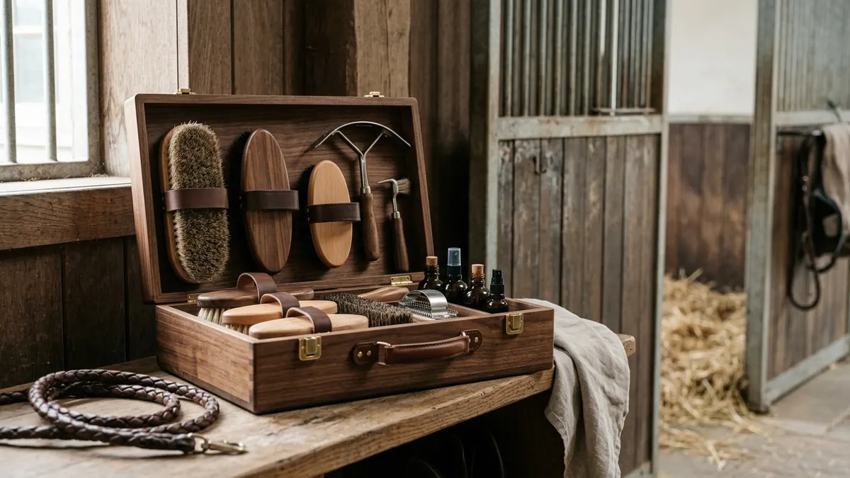 Grooming kit & routine