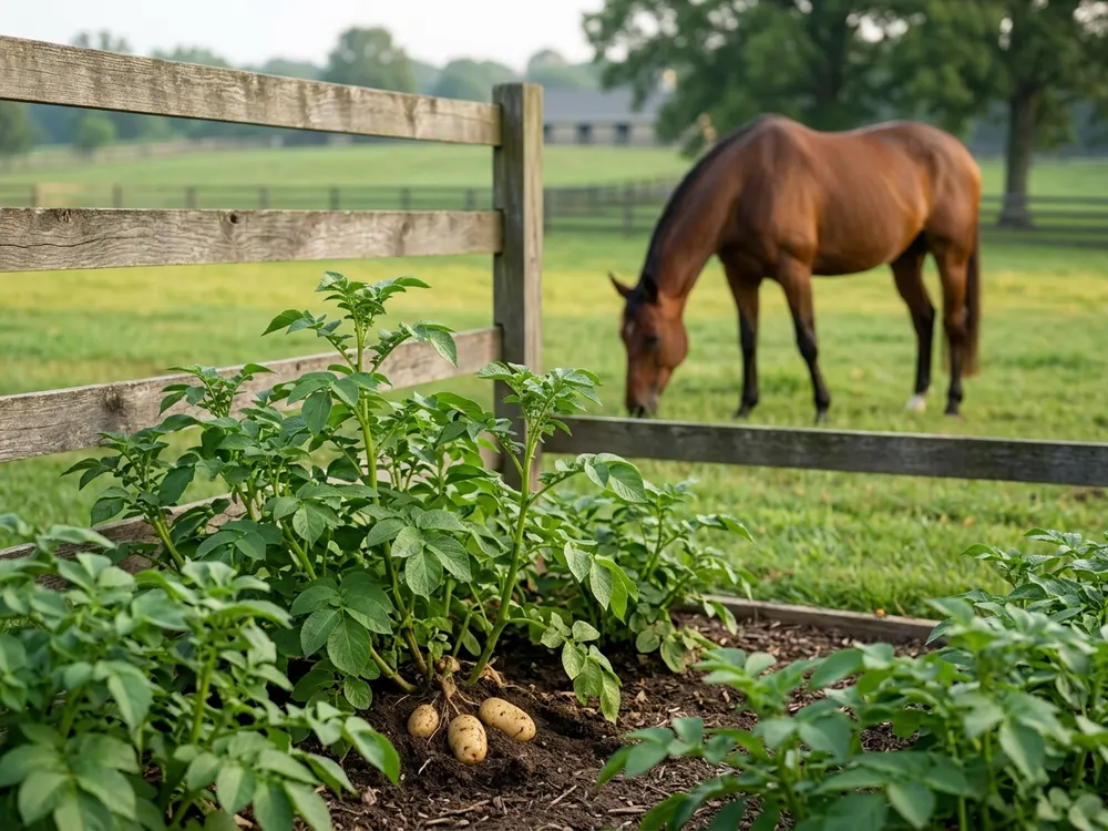 Green Potato / Potato Plant