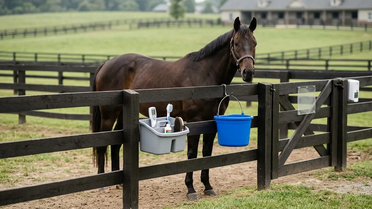 Equine Biosecurity for New Arrivals and Show Horses