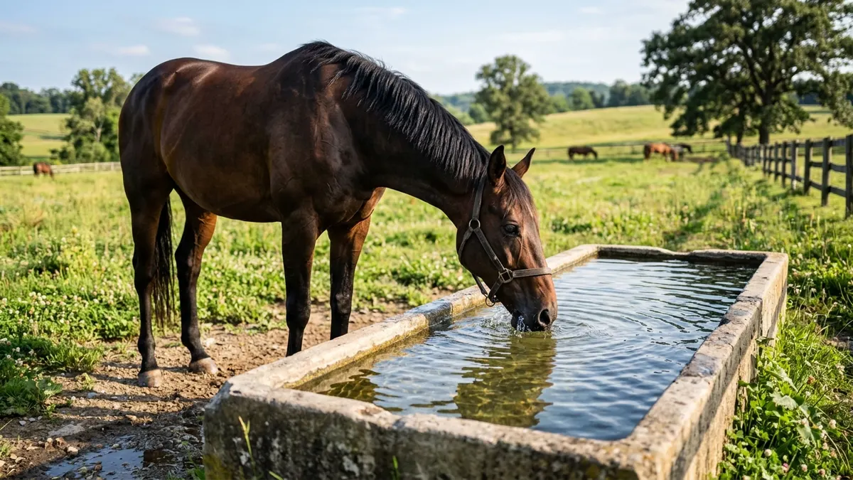 Horse Water Intake: What Is Normal and What Changes It?