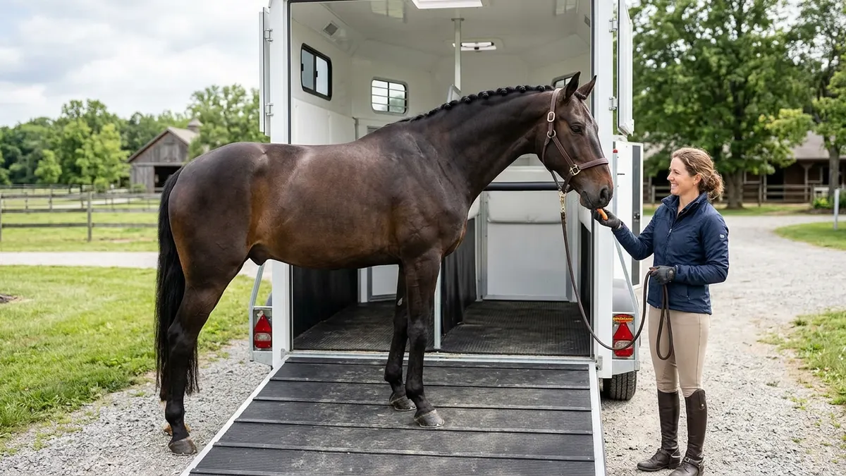 Safe Horse Trailer Loading: Preparation Before the Trip