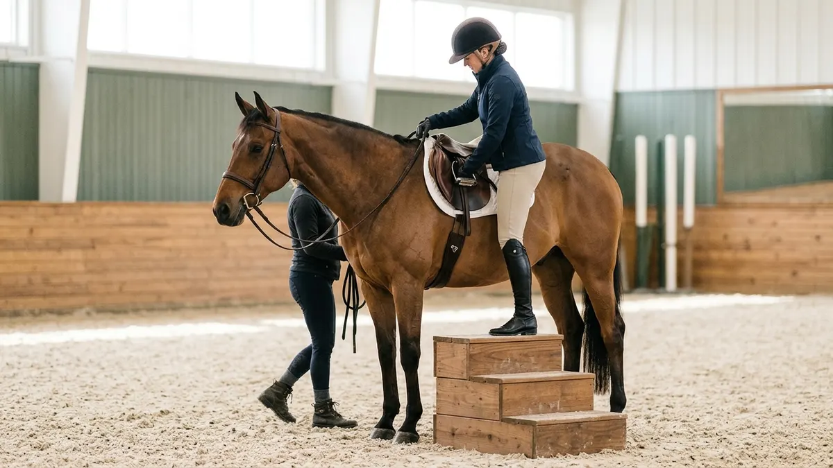 Mounting Block Manners